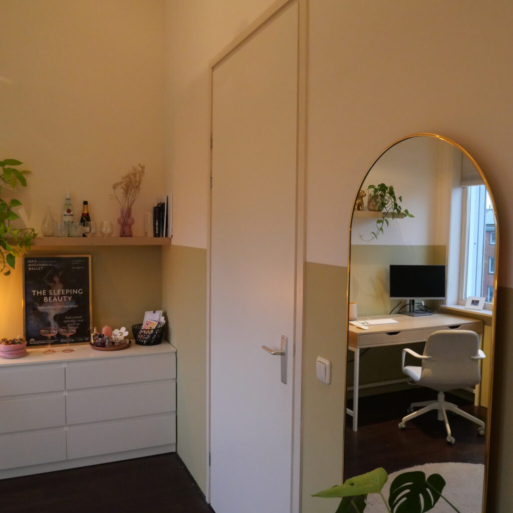 Make over Slaapkamer Meisje Spiegel bureau